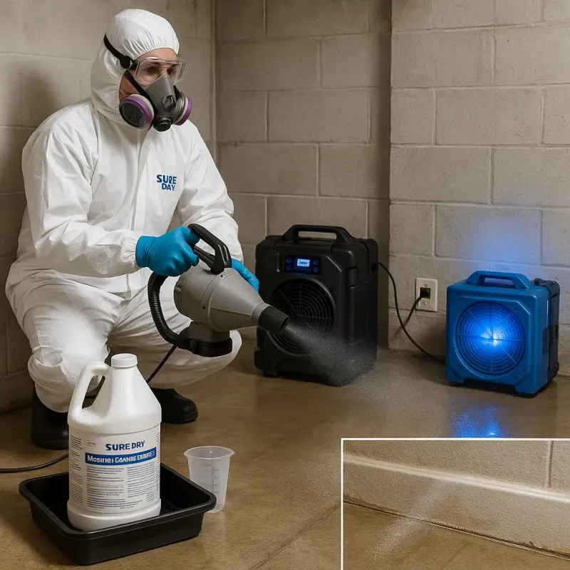 Sanitization and Odor Removal process in Lee County, FL